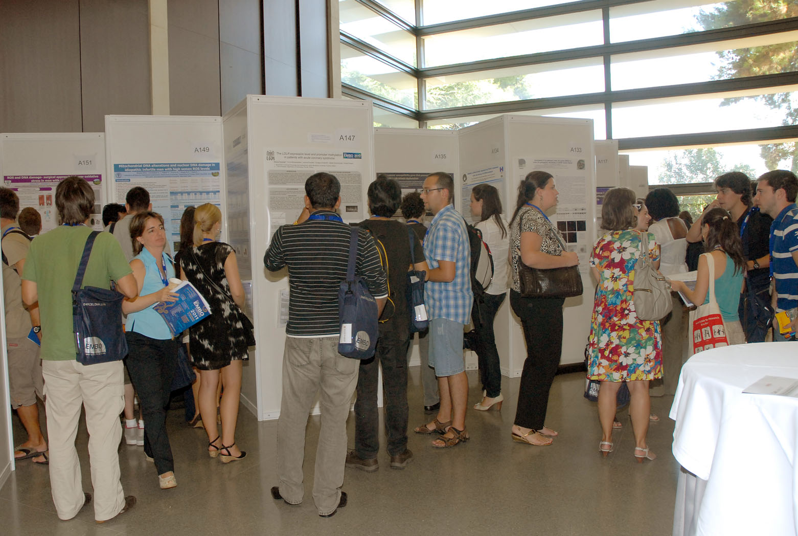 Poster Sessions @ The EMBO Meeting 2010